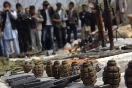 Afghanistan phát hiện kho vũ khí của phần tử khủng bố