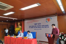 Phát động Giải thưởng toàn quốc về thông tin đối ngoại lần thứ VII