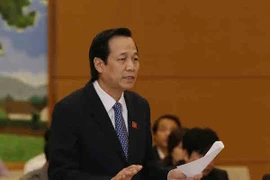Bộ trưởng Bộ Lao động-Thương binh và Xã hội Đào Ngọc Dung. (Ảnh: TTXVN)