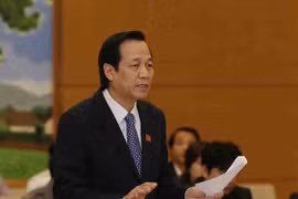 Bộ trưởng Bộ Lao động-Thương binh và Xã hội Đào Ngọc Dung. (Ảnh: TTXVN)