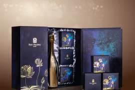 Hộp bánh Trung Thu phiên bản đặc biệt. (Ảnh: Pan Pacific)