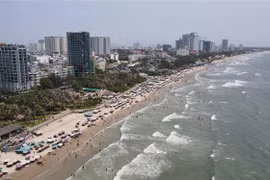Du lịch Bà Rịa-Vũng Tàu phục hồi mạnh mẽ và khẳng định điểm đến hàng đầu của du lịch cả nước. (Ảnh: TTXVN)