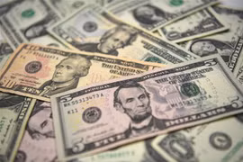 Đồng USD. (Ảnh: AFP/TTXVN)
