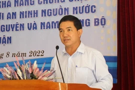 Ông Nguyễn Hữu Phước, Phó Giám đốc Sở Nông nghiệp và phát triển nông thôn tỉnh. (Ảnh: Hồng Hiếu/TTXVN)