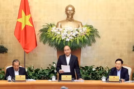 Thủ tướng Nguyễn Xuân Phúc phát biểu. (Ảnh: Thống Nhất/TTXVN)
