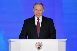 Tổng thống Nga Vladimir Putin. (Nguồn: AFP/TTXVN)