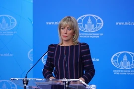 Người phát ngôn Bộ Ngoại giao Nga Maria Zakharova. (Nguồn: TASS/TTXVN)