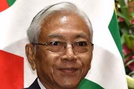 Tổng thống Myanmar U Htin Kyaw. (Nguồn: AFP/TTXVN)