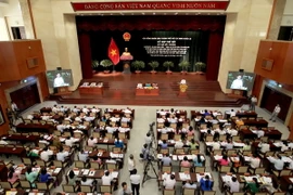 Quang cảnh cuộc họp. (Ảnh: Quang Nhựt/TTXVN)