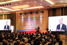 Thủ tướng Nguyễn Xuân Phúc phát biểu. (Ảnh: Thống Nhất/TTXVN)