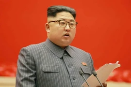 Nhà lãnh đạo Triều Tiên Kim Jong-un. (Nguồn: YONHAP/TTXVN)