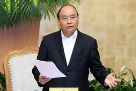 Thủ tướng Nguyễn Xuân Phúc. (Ảnh: Thống Nhất/TTXVN)