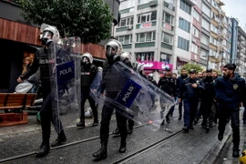 Cảnh sát Thổ Nhĩ Kỳ. (Nguồn: AFP/TTXVN)