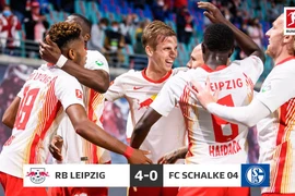 RB Leipzig leo lên ngôi đầu Bundesliga. (Nguồn: Bundesliga)