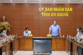 Quang cảnh cuộc họp. (Ảnh: Công Mạo/TTXVN)
