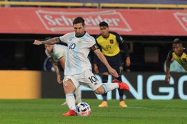 Messi ghi bàn duy nhất giúp Argentina chiến thắng. (Nguồn: Getty Images)
