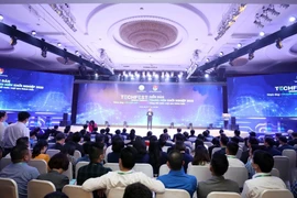 Ngày hội Khởi nghiệp đổi mới sáng tạo quốc gia 2020 (Techfest Việt Nam 2020). (Ảnh: Anh Tuấn/TTXVN)