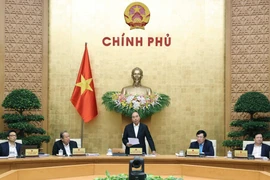 Thủ tướng Nguyễn Xuân Phúc phát biểu. (Ảnh: Thống Nhất/TTXVN)