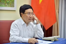 Phó Thủ tướng điện đàm với Bộ trưởng Ngoại giao Cộng hòa Angola 