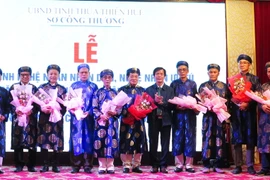 Thừa Thiên-Huế tôn vinh Nghệ nhân Nhân dân, Nghệ nhân Ưu tú