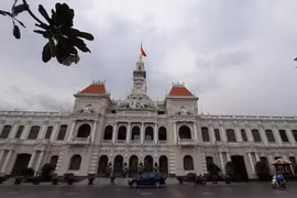 Trụ sở Ủy ban nhân dân Thành phố Hồ Chí Minh được xếp hạng Di tích cấp Quốc gia. (Ảnh: Thu Hương/TTXVN)