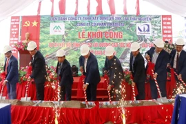 Khởi công dự án kết nối tỉnh lộ 152 với đường cao tốc Nội Bài-Lào Cai