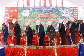 Khởi công dự án kết nối tỉnh lộ 152 với đường cao tốc Nội Bài-Lào Cai