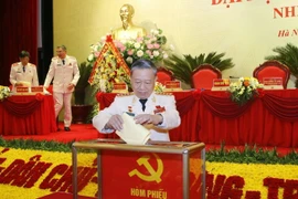 [Photo] Đại hội đại biểu Đảng bộ Công an Trung ương lần thứ VII