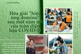 Hóa giải 'hiệu ứng domino' sau một năm mở cửa toàn diện hậu COVID-19