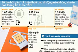 Thuê bao bị khóa hai chiều cần làm gì để chuẩn hóa thông tin