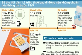 Thuê bao bị khóa hai chiều cần làm gì để chuẩn hóa thông tin
