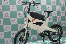 1 trong số 20 chiếc xe Peugeot RG 21 dành riêng cho giải Roland Garros đã có mặt tại hệ thống Velochic (Ảnh: Đức Duy/Vietnam+)