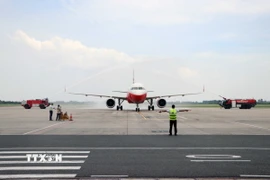 Sân bay Cát Bi. (Ảnh: TTXVN)