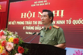 Đại tá Trần Văn Phúc. (Ảnh: Thu Hoài/TTXVN)