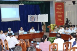 Quang cảnh buổi đối thoại. Ảnh: TTXVN phát