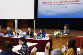 Quang cảnh buổi hội thảo. (Ảnh: Dương Giang/TTXVN)