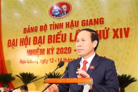 Bí thư Tỉnh ủy Hậu Giang Lê Tiến Châu. (Ảnh: Duy Khương/TTXVN)