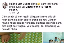 Những bức ảnh về buổi sinh nhật trong khu cách ly được ông Cương đăng lên mạng xã hội và sau đó bị kỷ luật. (Nguồn: Báo Tuổi Trẻ)