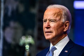 Ông Joe Biden phát biểu tại Wilmington, Delaware, Mỹ, ngày 24/11/2020. (Ảnh: AFP/TTXVN)