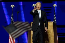Ông Joe Biden phát biểu tại Wilmington, bang Delaware, Mỹ, ngày 7/11/2020. (Ảnh: AFP/TTXVN)