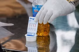 Dương tính với ma túy, một tài xế bị tước giấy phép lái xe 24 tháng