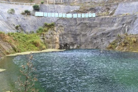 Hầm thủy điện Thượng Kon Tum đang ngập chìm trong nước 