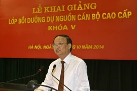 Đổi mới đào tạo, bồi dưỡng cán bộ nguồn cấp cao về chính trị