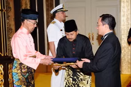 Quốc vương Malaysia đánh giá cao quan hệ đối tác với Việt Nam