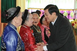 Chủ tịch nước dự Ngày hội Đại đoàn kết dân tộc tại Hà Nam