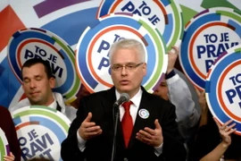 Croatia sẽ tổ chức bầu cử tổng thống vòng 2 vào ngày 11/1