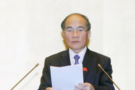 Phát biểu khai mạc kỳ họp 8 của Chủ tịch Quốc hội Nguyễn Sinh Hùng