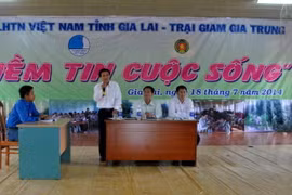 Phạm nhân hưởng ứng phong trào viết thư xin lỗi người bị hại