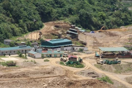 Khai thác khoáng sản được coi là một trong những ngành công nghiệp thất thu ngân sách lớn nhất. (Ảnh: Hùng Võ/Vietnam+)