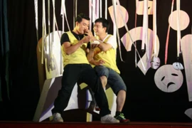 Một cảnh trong vở diễn (Ảnh: Nhà hát Kịch Việt Nam)